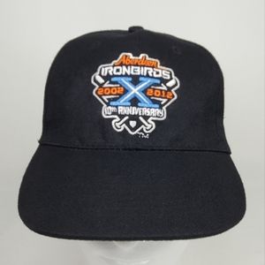 Aberdeen Ironbirds MiLB 10 Year Anniversary Adjustable Hat 2002-2012 Minor Leage